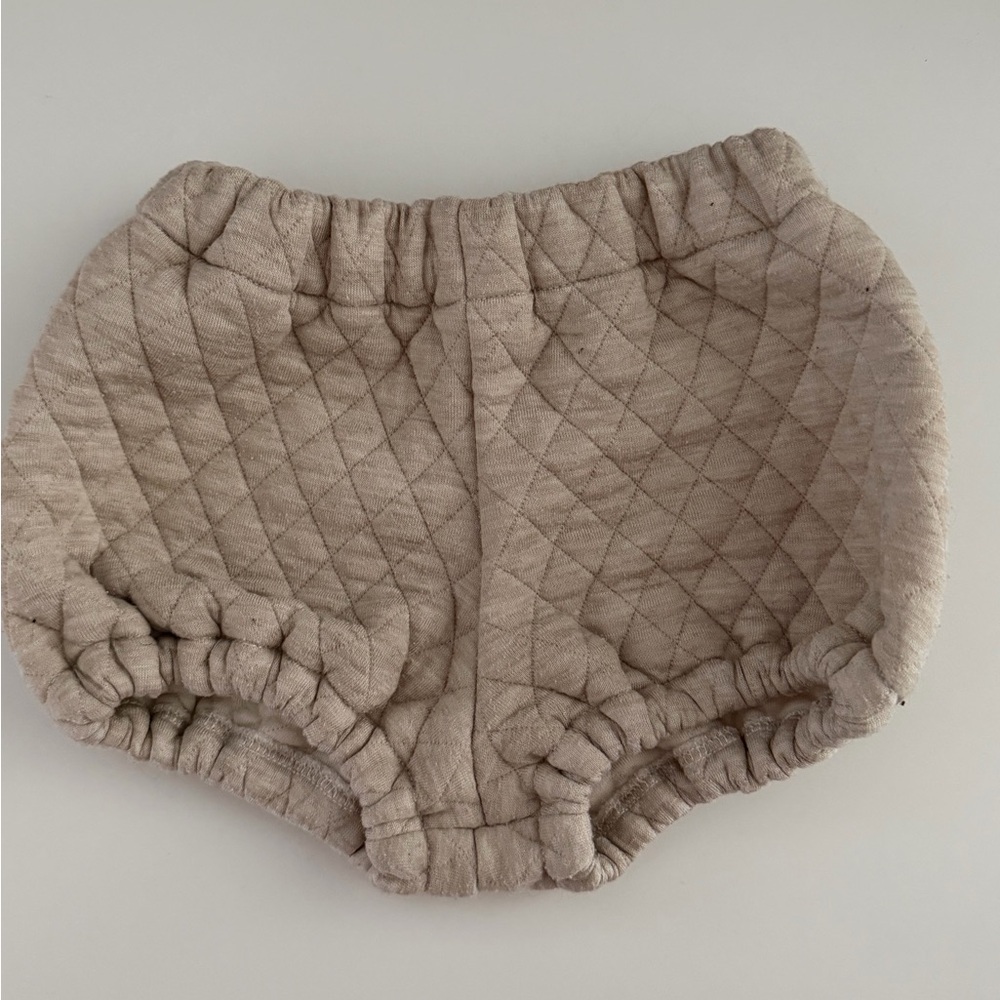 Quilted Kids Bloomers - Taupe